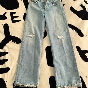 Agolde 90s pinch waist denim size 26 high rise straight